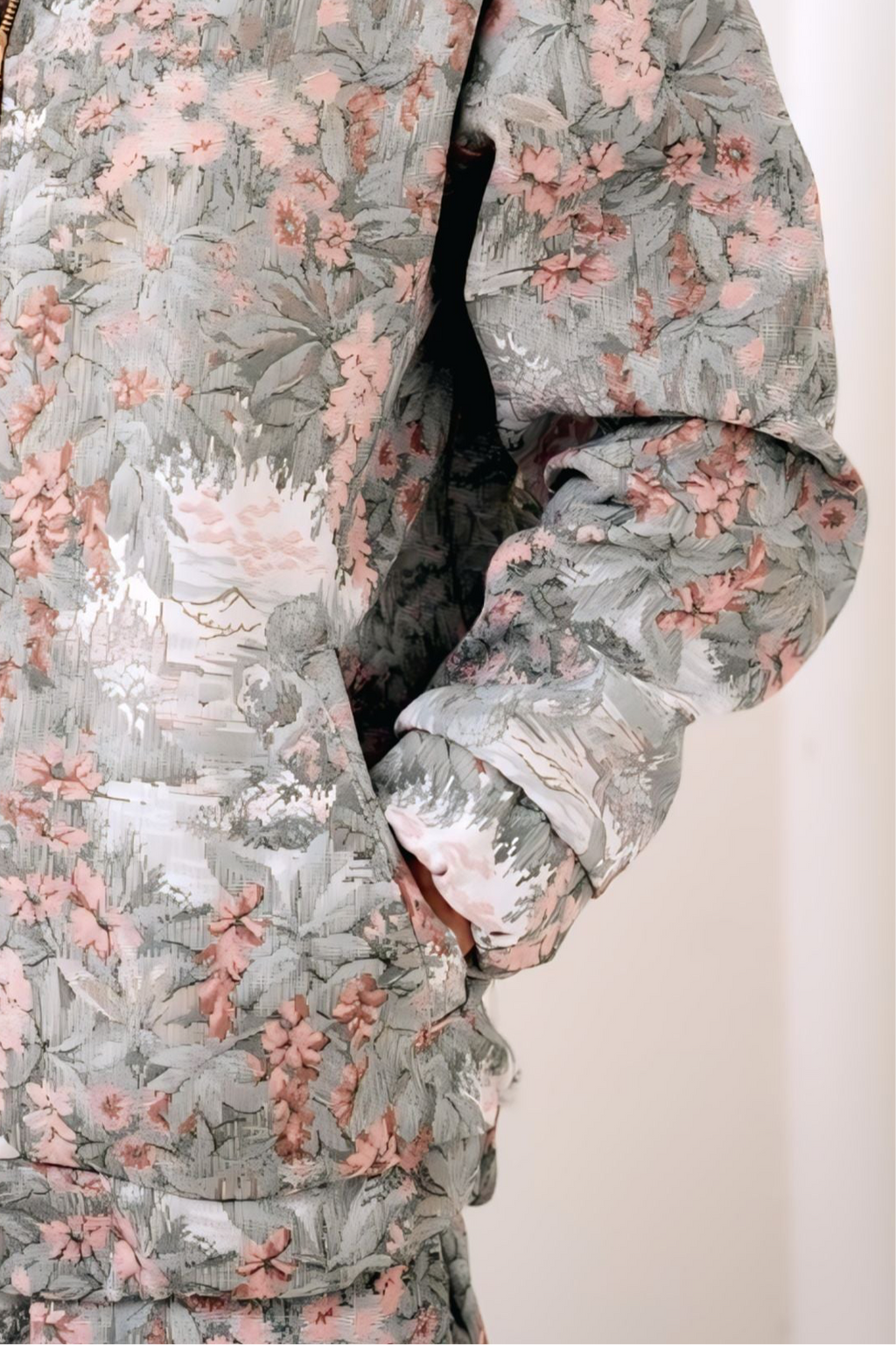 BLOOMLIGHT BOMBER JACKET