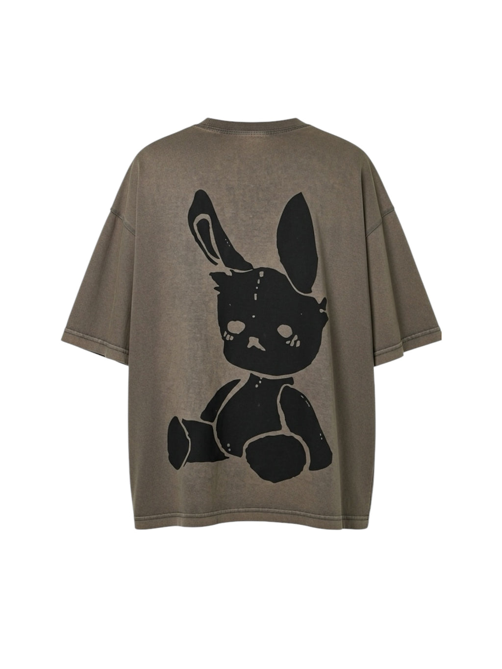 VOID BUNNY ACID WASH TEE