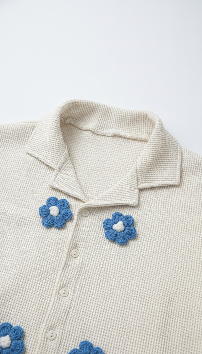 Crochet Daisy Shirt