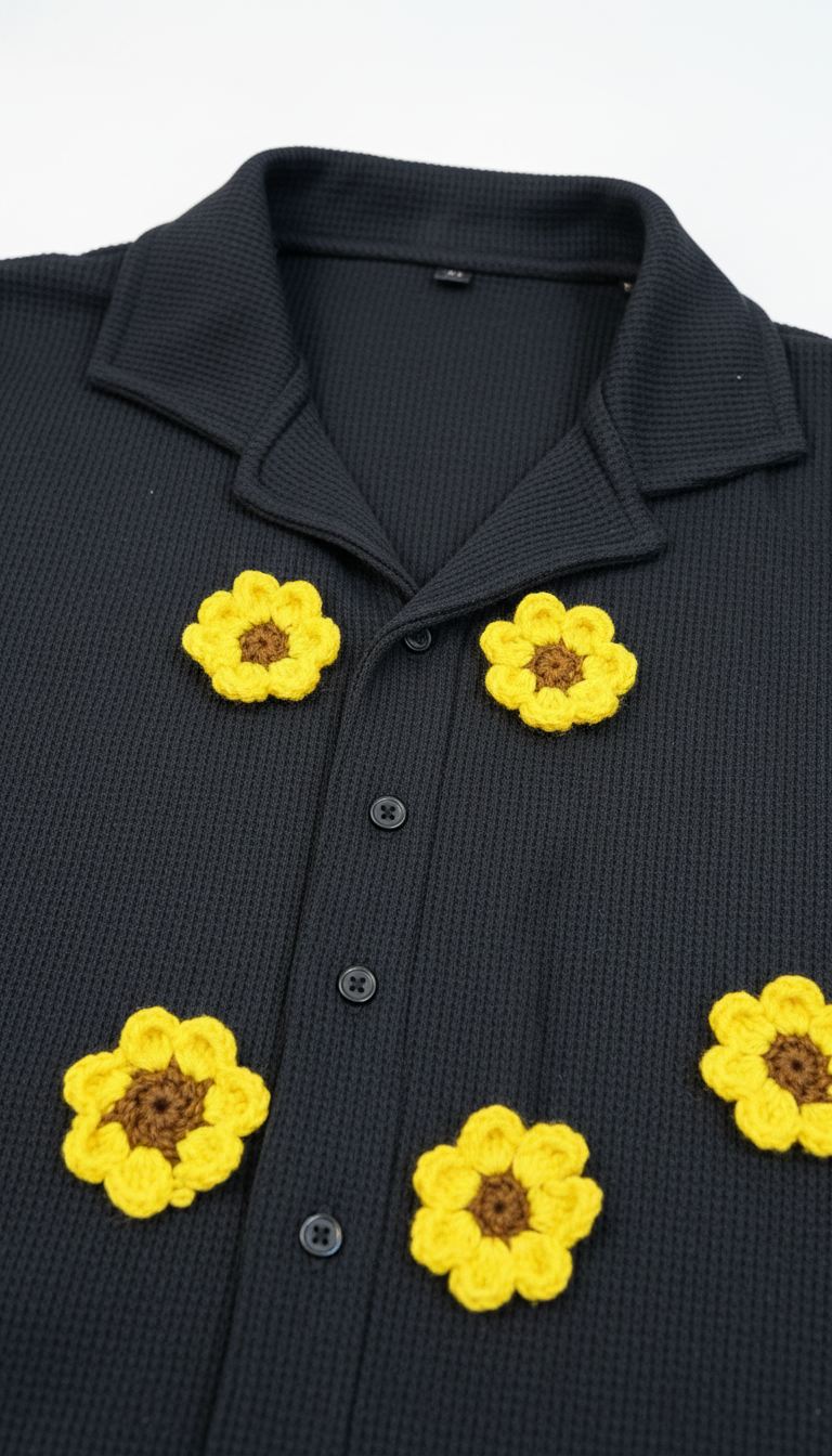 MIDNIGHT SUNFLOWER SHIRT