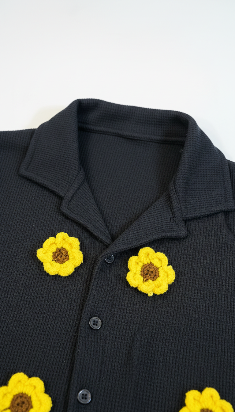 MIDNIGHT SUNFLOWER SHIRT