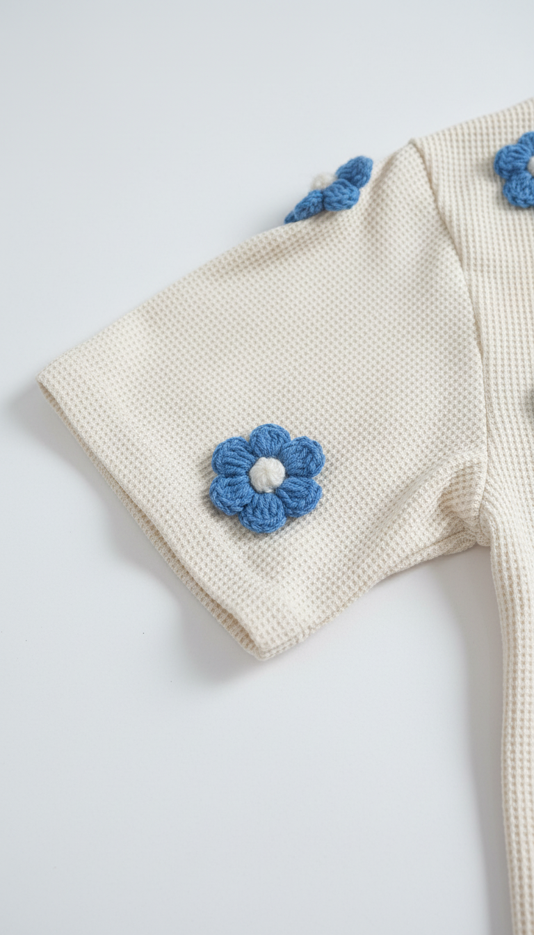 Crochet Daisy Shirt