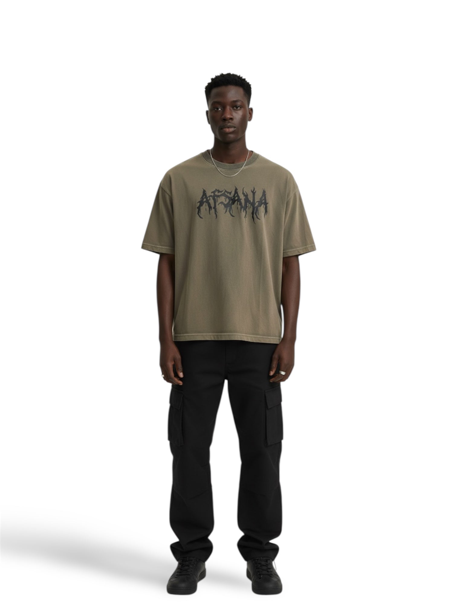 VOID BUNNY ACID WASH TEE