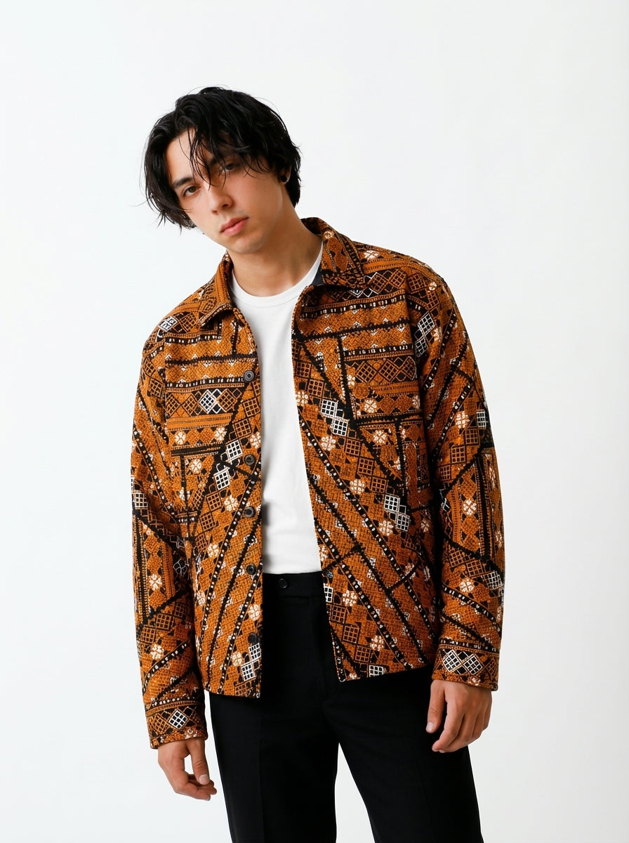 Saffron Mosaic Jacket