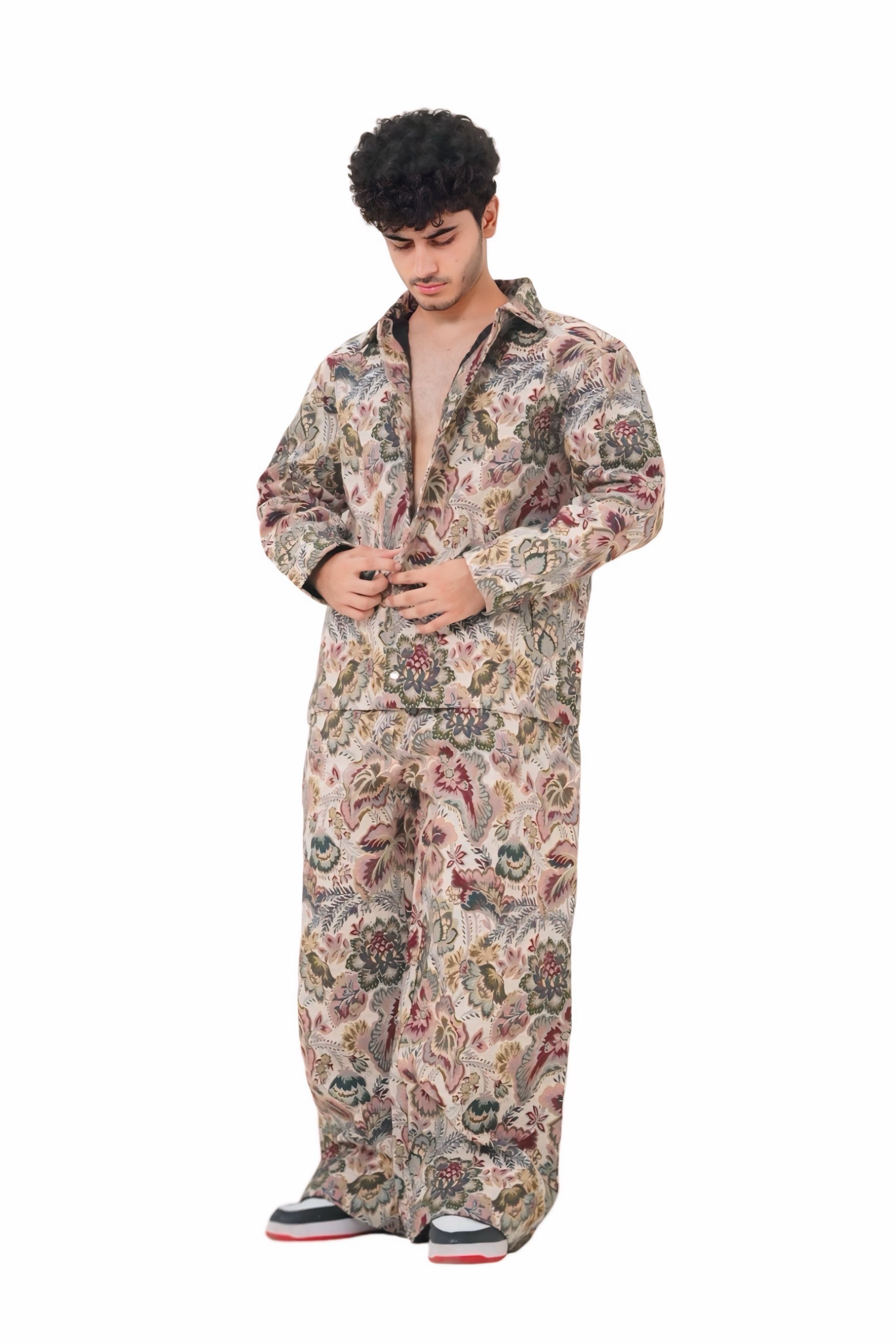 BLOOMING BREEZE BAGGY TROUSER