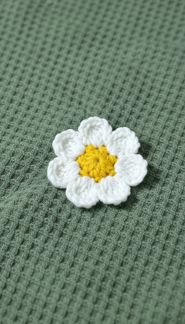 Crochet Olive Shirt