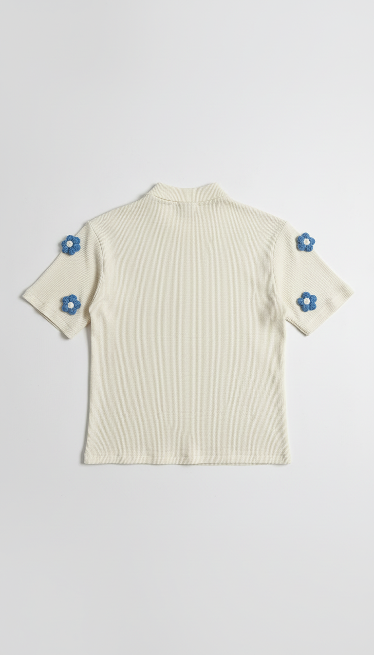 Crochet Daisy Shirt