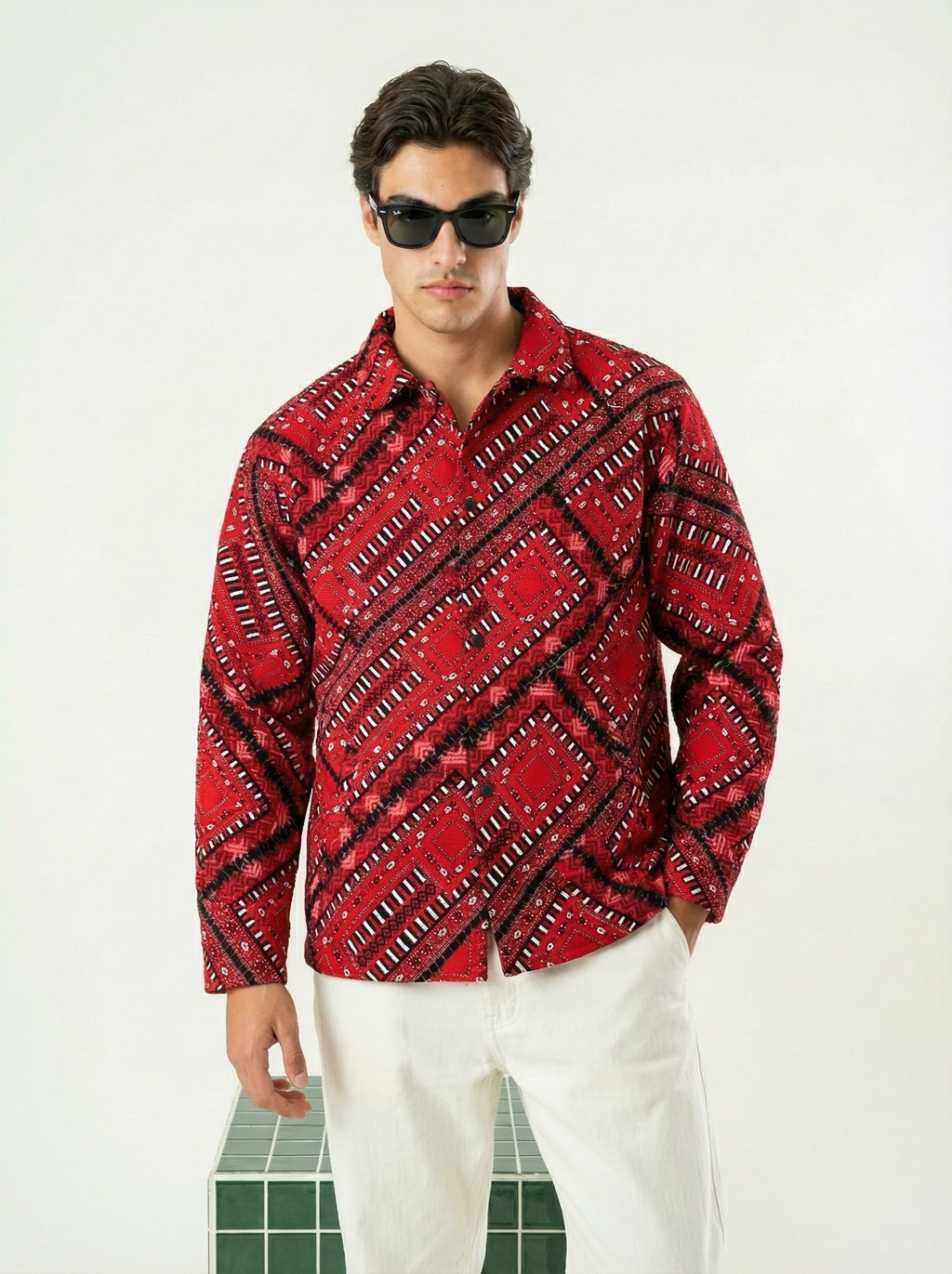 Handcrafted Persian Atlas Jacket