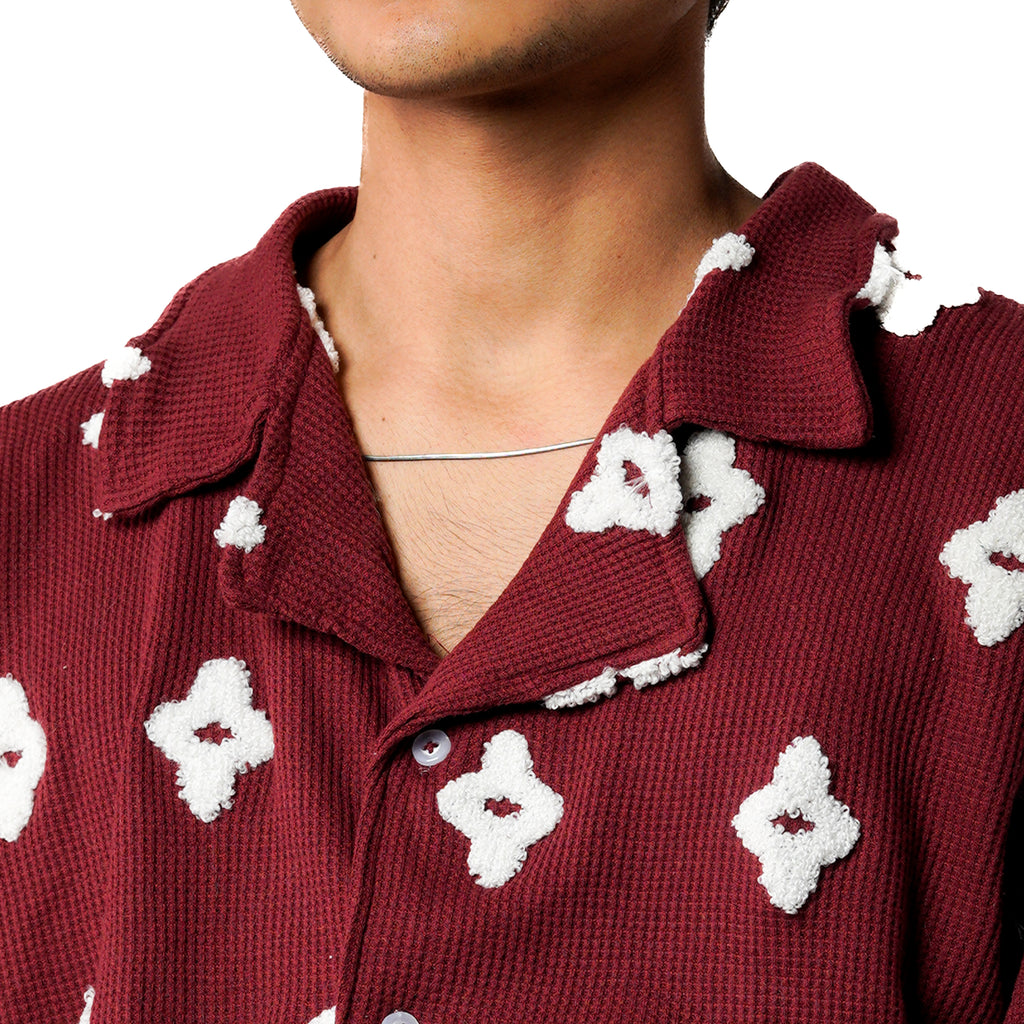 SCARLET MAROON CUBAN